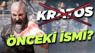 OYUN ÇIKMADAN ÖNCE İSMİ KRATOS DEĞİLDİ  God of War