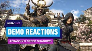 Assassins Creed Shadows Gameplay Demo Reactions