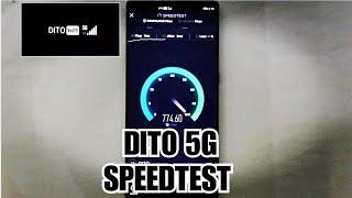 DITO Telecom 5G Speedtest Using Huawei Mate 40 Pro