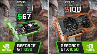 GT 1030 vs GTX 1050 - Test in 6 Games