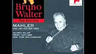 Mahler das Lied von der Erde Bruno Walter