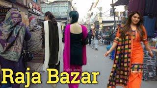 Raja Bazar Perspectives  From Street Vendors to Skyscrapers walking4k2023