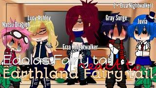 Edolas Fairy tail + Erza Knightwalker react to Earthland Fairy tail  Gray Fullbuster  Pt. 1