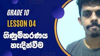 O level Commerce - Grade 10 Lesson 04 - ගිණුම්කරණය හැඳින්වීම