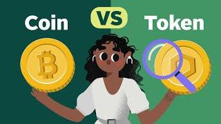 Coins VS Tokens Whats the Difference?  3-min crypto