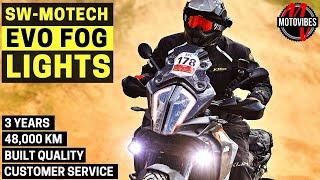 GOOD & BAD - SW-MOTECH EVO FOG LIGHTS LONGTERM USER REVIEW  KTM 1290 Super Adventure S