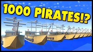 1000 PIRATES On The Ocean Is It Possible? - Ancient Warfare 2 Gameplay