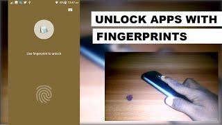 LockUnlock apps with your fingerprints  Fingerprint scanner