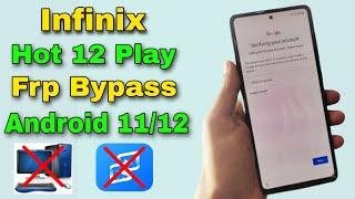 Infinix Hot 12 Play X6816 Frp BypassUnlock Google Account Lock Android 1211  Without PC