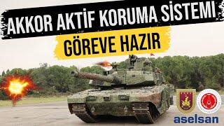 Yeni Altay Tankı nın Akkor Aktif Koruma Sistemi Göreve Hazır 