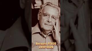 Bernard PIVOT 1935-2024 #bernardpivot #apostrophes #bouillondeculture #goncourt