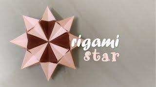 Origami Star 8 Sided Paper Star