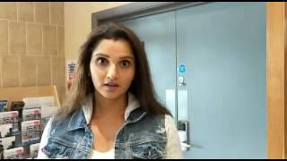 Sania Mirza Special Message for Shoaib Malik on 250th Match agianst SL