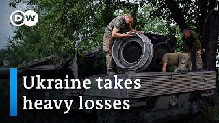 Ukraine loses up to 20% of equipment early in counteroffensive  DW News