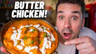 BUTTER CHICKEN & GARLIC NAAN - Besser als im Restaurant