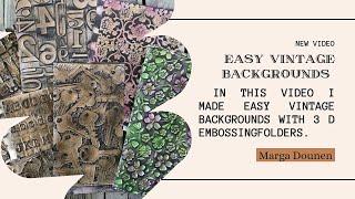 Easy vintage backgrounds