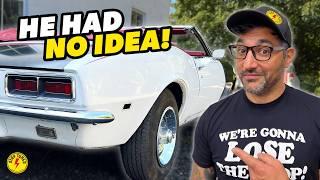 I Bought My Dad The 1968 Camaro Hes ALWAYS WANTED