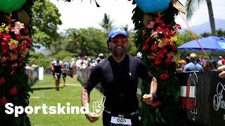 Cancer survivor becomes Ironman athlete  Sportskind #goodnews