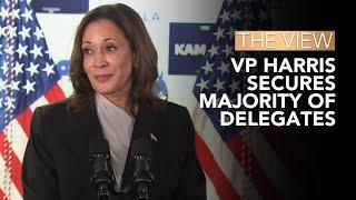 VP Harris Secures Majority Of Delegates  The View