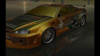 NFS Underground PS2 Debug Menu