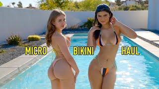 MICRO BIKINI HAUL WITH MY GIRLFRIEND