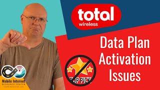 Total Wireless 100GB Data Plan Activation Issues - Verizon Prepaid Plan for Hotspots & Routers
