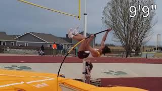 Arianna Hicks - 1 Year Pole Vault Progression