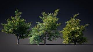 Blender2 79 Tree creation with modular tree addon