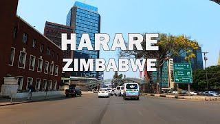 Harare The Capital City of Zimbabwe - Driving Tour 4K