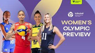 #Paris2024  Womens Volleyball Pool Preview