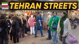 Tehran Street Walk A Day with Locals