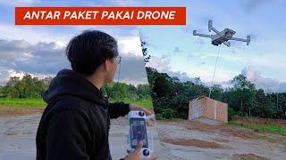 Eksperimen Antar Paket Pakai Drone FIMI V2