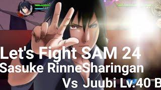 Surprise Attack Mission No.24 NxB Sasuke RinneSharingan Vs Juubi Lv.40 Boss