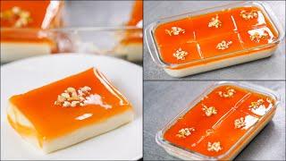 EASY MILK PUDDING  EASY MILK DESSERT RECIPE  MILK & CARAMEL DESSERT  NOven