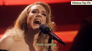 Adele - Set Fire To The Rain TraduçãoLegendado Live An Audience With
