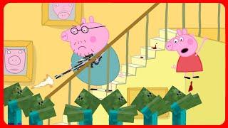 Peppa Pig vs Zombies. The first season. All parts. Complete