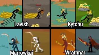 All Stick War 3 Characters That Have Appeared In Stick War Legacy