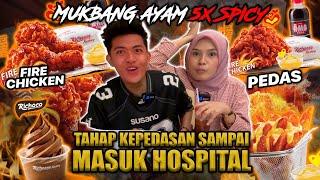 MUKBANG AYAM RICHEESE TERPEDAS ABAD INI  KEPEDASAN TAHAP NAK MAMPOSSS? SIAPA BERANI PI TRY...