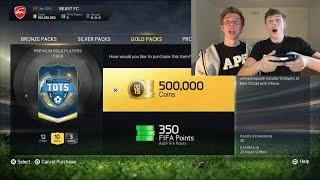 OPENING THE 500K TOTS PACK - FIFA 15