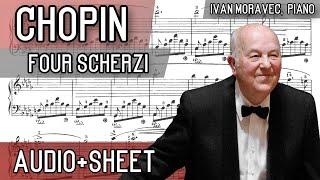 Chopin - Four Scherzi Audio+Sheet Moravec