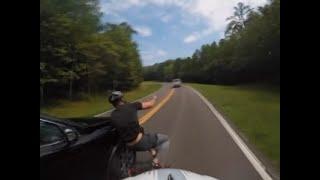 Helmet Cam Video of Cycling Accident Goes Viral