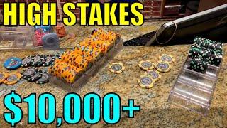 I Risk EVERYTHING To WIN $10000+ ALL IN Overbet In Bellagio High Stakes Poker Vlog Ep 299