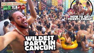 BEST PARTY IN CANCÚN 2023  Crazy pool party at the beach – how to get Coco Bongo tickets cheap