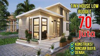 Tiny House Healthy and Comfortable House Cost 3000 Dollar _ 4x8 m 3 bed rooms