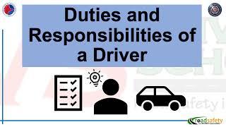 TDC 15 S 06 Drivers Duties and Responsibilities