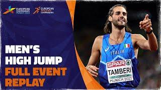 Mens High Jump Final  Munich 2022  Gianmarco Tamberi