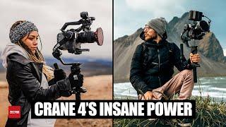 ZHIYUN CRANE 4 Gimbal The Ultimate Tool for DSLR & Cinema Cameras 