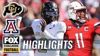 Colorado Buffaloes vs. Arizona Wildcats Highlights  FOX College Football