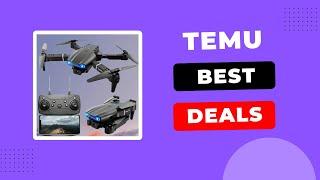 Temu Exclusive Deals  Professional RC Drone Only $1.69