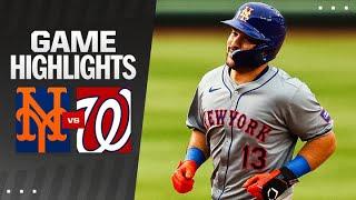Mets vs. Nationals Game Highlights 6524  MLB Highlights